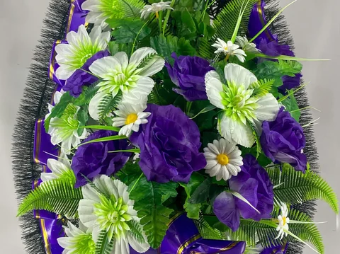 Искусственный венок «3в пуш» — фото товара