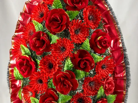 Искусственный венок «4в бархат» — фото товара