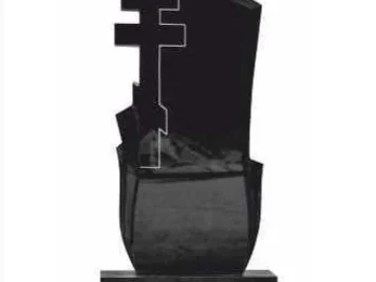 Гранитный вертикальный памятник «№16» — фото товара