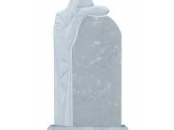 Мраморный крест «Скорбящая мать» — фото товара