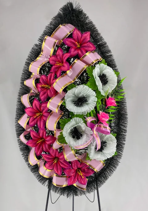 Искусственный венок «2в» — фото товара