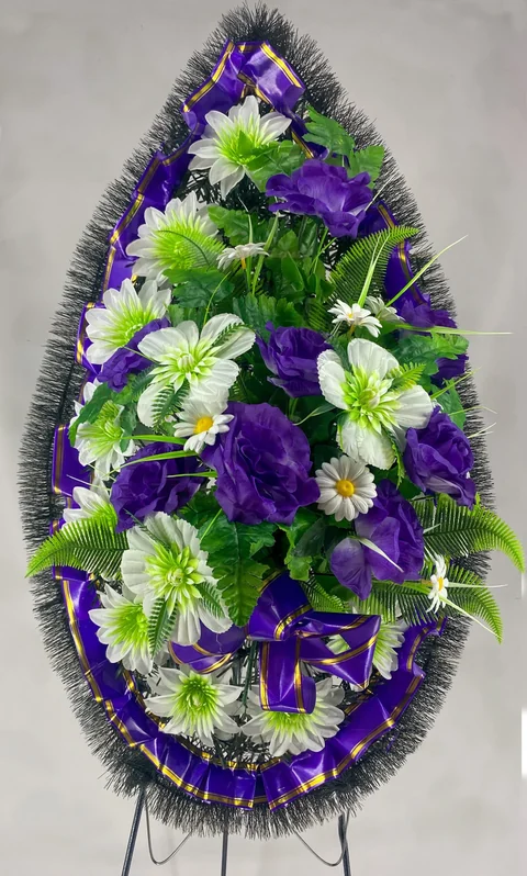 Искусственный венок «3в пуш» — фото товара