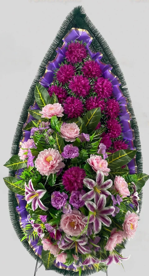 Искусственный венок «6в экс» — фото товара