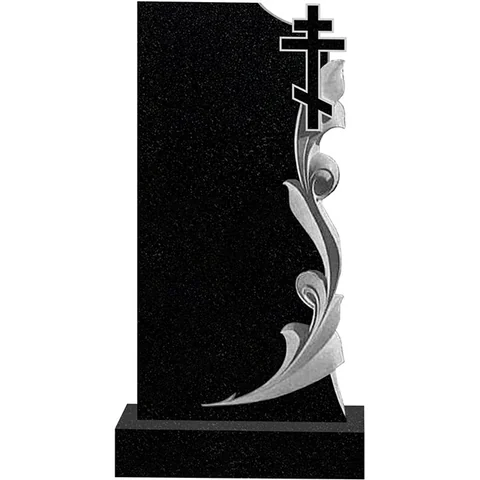 Гранитный вертикальный памятник «№45» — фото товара