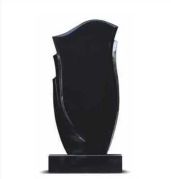 Гранитный вертикальный памятник «№9» — фото товара