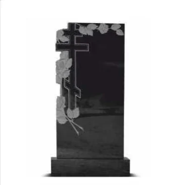 Барельеф «Б2 Роза с крестом» для памятника — фото товара