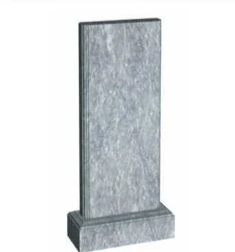 Мраморный вертикальный памятник «№24» — фото товара