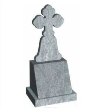 Мраморный крест «№13» — фото товара