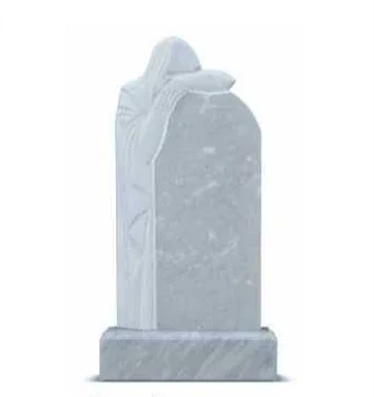 Мраморный крест «Скорбящая мать» — фото товара