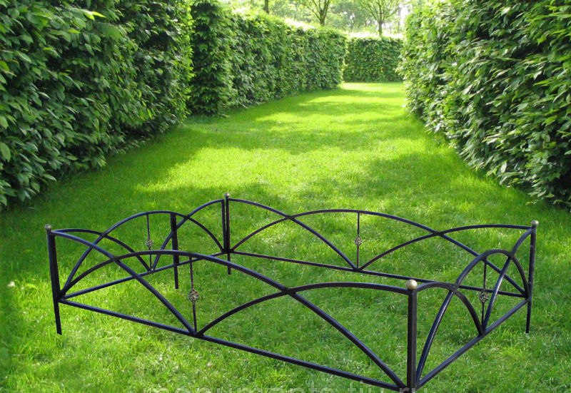 Кованая ограда с калиткой на могилу — Ритуал-С, собственное производство