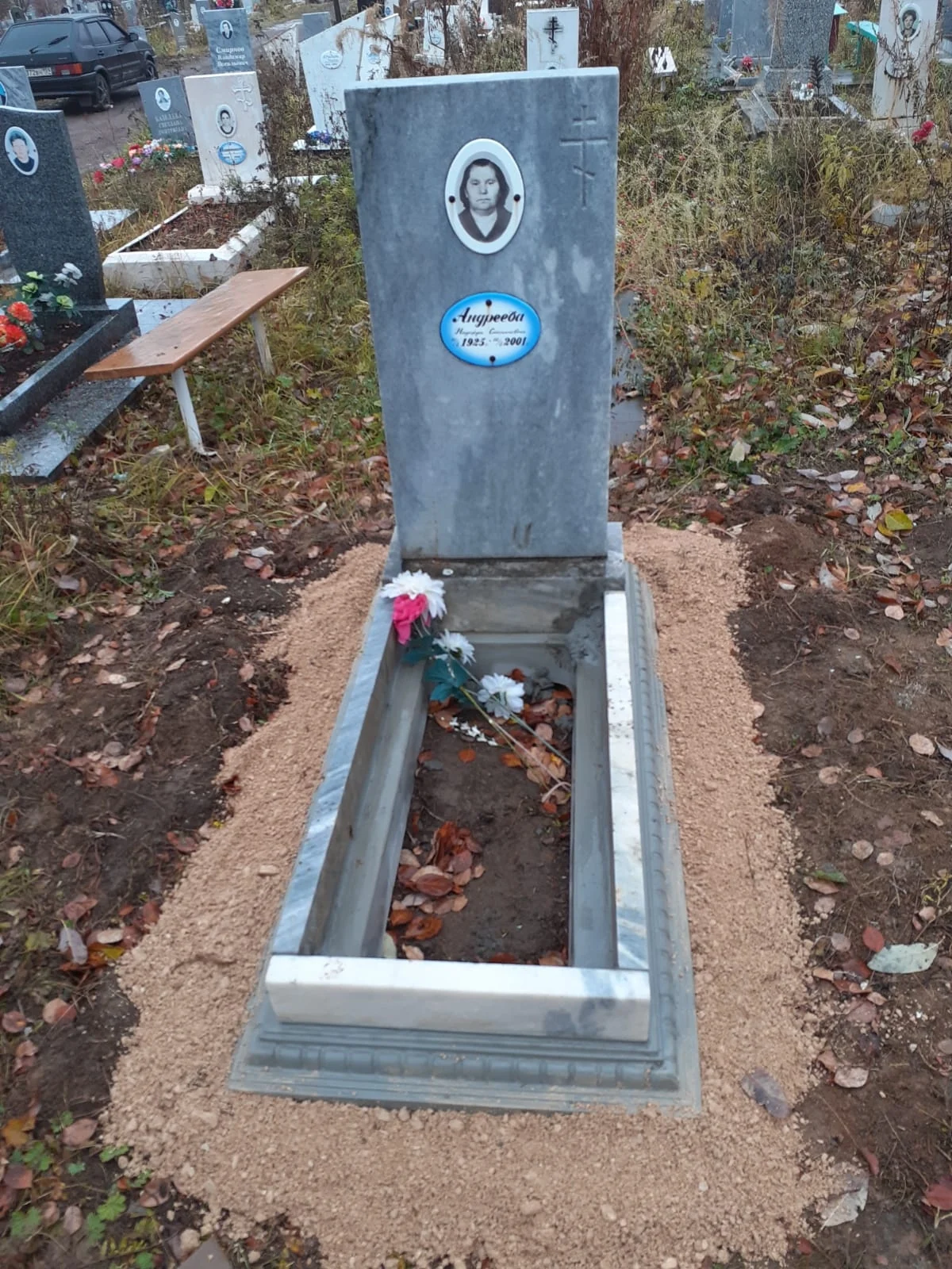 Выполненная работа «Ритуал-С»: памятники